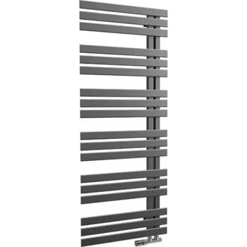Radiátor Isan Miro žebřík do koupelny 1500/600, 680 W, středové připojení, DMIR15000600 Barva ISAN: Bílá matná RAL 9016 MAT (05)