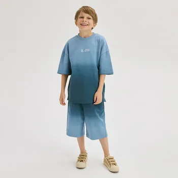 Chlapecké kalhoty Reserved - Bavlněná sada - modrá - 4438N-55X - 4438N-55X-152