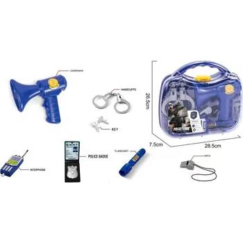 Hra na obchod Policejní kufřík pro děti PLEJO