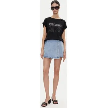 Pepe Jeans T-Shirt Lira PL505996 Černá Regular Fit L