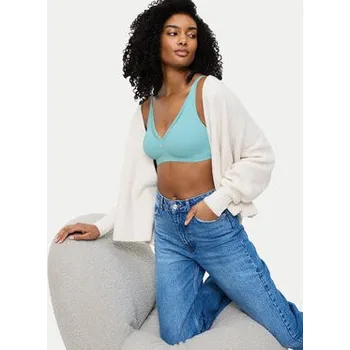 Dámské spodní prádlo Triumph Podprsenka bez kostic True Shape Sensation 10218244 Modrá 70D