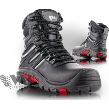 Pracovní obuv VM Footwear obuv HOUSTON 5490-S3 poloholeňová non metalic - 40