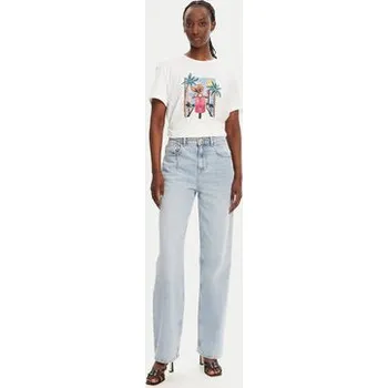 Pánská móda Liu Jo T-Shirt WA5260 JS003 Bílá Regular Fit XS