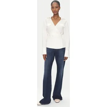 Tommy Hilfiger Košile WW0WW44697 Écru Regular Fit 32