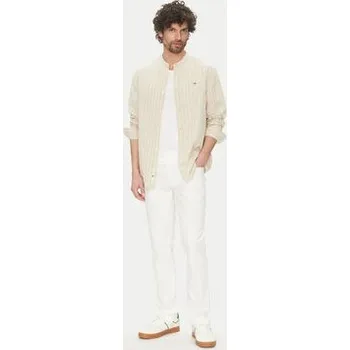 Pánské oblečení Tommy Jeans Jeansy DM0DM20980 Bílá Slim Fit 36_32