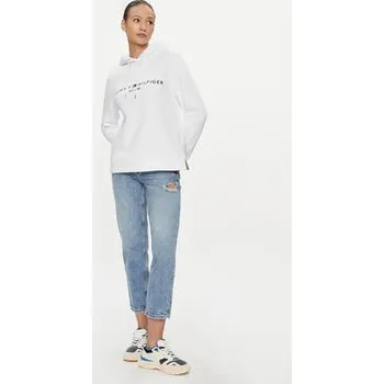 Pánská mikina Tommy Hilfiger Mikina Heritage WW0WW31998 Bílá Regular Fit XS