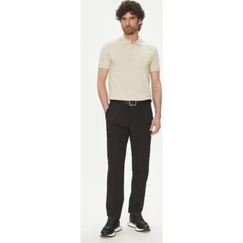 Pánská košile BOSS Polokošile Paule 4 50506195 Béžová Slim Fit S