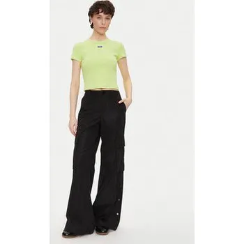 Pánské tričko HUGO T-Shirt Baby 50510749 Zelená Slim Fit XXL