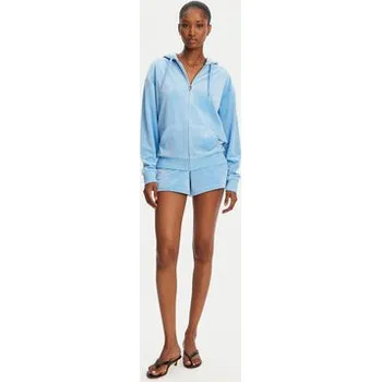 Dámská mikina Juicy Couture Mikina Halan JCWAS24342 Modrá Oversize M