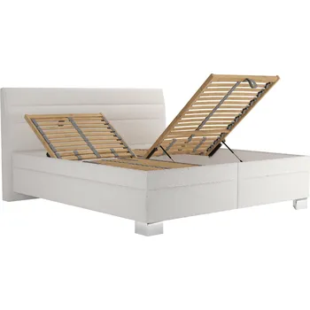 Postel BLANÁŘ NÁBYTEK, a.s. Blanář čalouněná dvoulůžková postel VERNON - AKČNÍ ROZMĚR: 160 x 200 cm