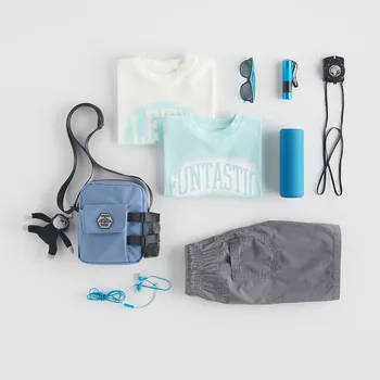 Chlapecké kalhoty Reserved - Bavlněné šortky - tmavě šedá - 4427N-90X - 4427N-90X-170