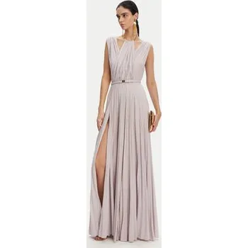 Dámské šaty Elisabetta Franchi Večerní šaty AB-R21-52E2 Fialová Regular Fit 42