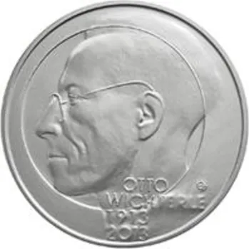 Stříbrná mince 200 Kč k 100. výročí narození Otty Wichterleho 2013 Proof