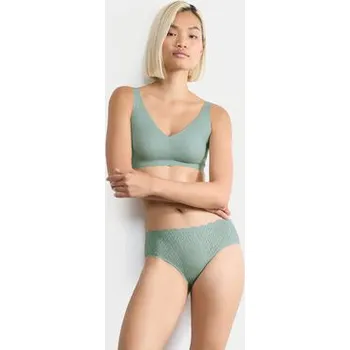 Podprsenka Sloggi Podprsenka bez kostic Zero Feel Bliss 10219688 Zelená S_PLUS