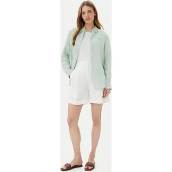 Tommy Hilfiger Šortky z materiálu WW0WW47213 Écru Regular Fit 34