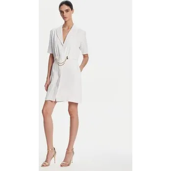 Dámské šaty Fracomina Koktejlové šaty FS25SD1001W47601 Bílá Regular Fit L