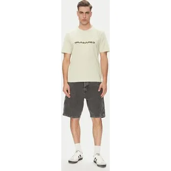Pánské tričko Jack & Jones T-Shirt Canggu 12281809 Zelená Regular Fit S