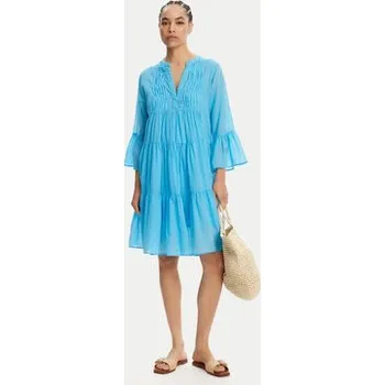 Dámské šaty Devotion TWINS Letní šaty Symbol 025.329.1G Modrá Loose Fit XS