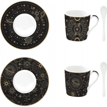 Porcelánový Šálek Easy Life 90 ml 2 ks