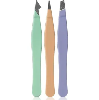 Kosmetická pinzeta Diva & Nice Cosmetics Accessories Face sada pinzet mini 3 ks