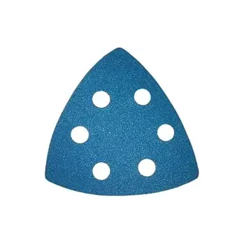 Brusný papír Výsek brusný Optima delta 90x90, P40, 6 otv. (SA33190900406K)