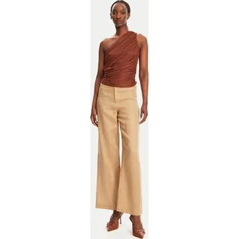 Dámské kalhoty Bardot Kalhoty z materiálu Balia Hipster 59854PB Béžová Regular Fit 8