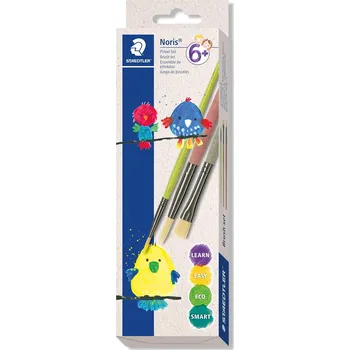 Staedtler Staedtler, 989R-S BK3, sada školních štětců, 3 ks