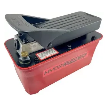 Ruční pumpa HPAP-002 Air pump, vzduchový multiplikátor, převodník 700 Bar, nádrž 1,6 litrů, hliník