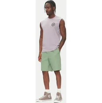 Dámská móda Billabong Šortky z materiálu Larry Twill EBYWS00114 Zelená Regular Fit XL