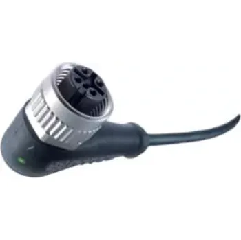 Síťový konektor KBS-S20-4-PU-03 Konektor - Plug with 3m length - N20 - 90° pro válce AHP MERKLE