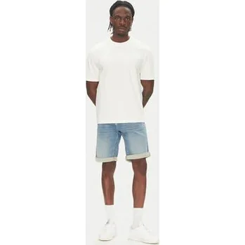 Pánské kraťasy Mustang Džínové šortky Chicago Z 1016349 Modrá Slim Fit 32