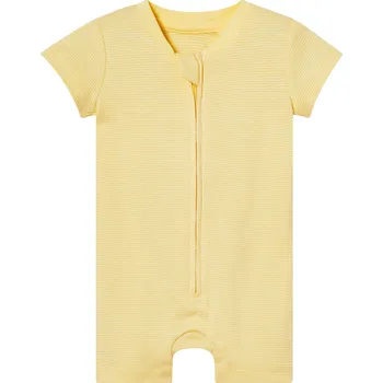 Kojenecký overall lupilu® Dívčí overal s BIO bavlnou (žlutá, 74/80)