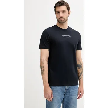 Bavlněné tričko Armani Exchange pánské, tmavomodrá barva, s potiskem, XM000539 AF10362 XM000539.AF10362 59X, vel. L