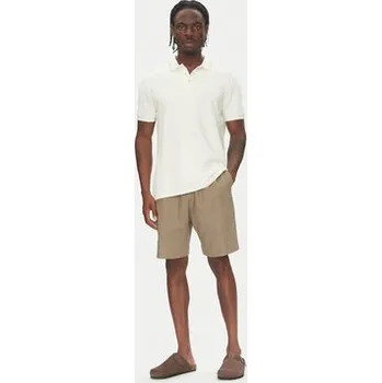 Pánská móda Emporio Armani Šortky z materiálu EM000681 AF12356 U6189 Hnědá Regular Fit XL