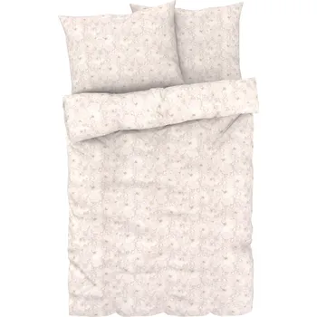 Povlečení LIVARNO home Saténové ložní povlečení, 220 x 240 cm, 70 x 90 cm (písková)