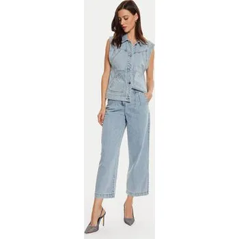 Pánská vesta Morgan Vesta 242-GAK Modrá Regular Fit 34