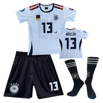 Numberoplus Dětský fotbalový dres + fotbalové ponožky - Germany Cup Muller 13 Velikost: 14 let ( vel.158)