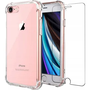 Pouzdro na mobilní telefon Zadní Kryt pro Apple iPhone 7 / 8 ZESÍLENÉ ROHY, bezbarvý