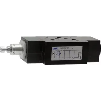 Ventil AM5QFBC004 modulový škrtící ventil BREVINI, by-pass, 80 l/min, 350 bar, NG10, škrcení v B