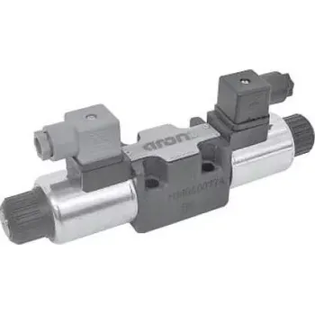 Rozvaděč AD3E20DW003 šoupátkový rozvaděč s aretací polohy šoupátka, řízen impulzy, bez cívky