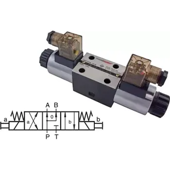 Rozvaděč FW-02-3C9-D24 hydrauclický šoupátkový rozvaděč, NG06, 80 l/min, 24 DC, 315 bar, Y (P,A,B)
