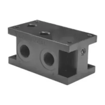 Příslušenství ke kompresoru VK06-204 Modulová kostka NG10 pro hydraulické agragáty H650,P, T- G3/8" _ A, B- 1/2"