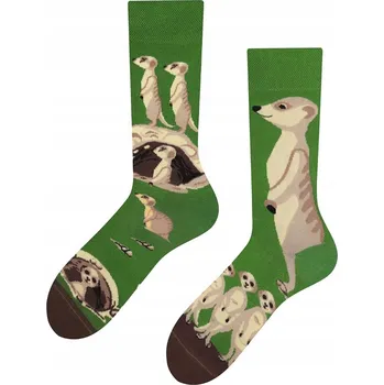 Pánská móda ToDo Ponožky surikaty vícebarevné velikost 43-46