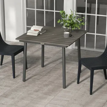 Zahradní stůl Zahradní stůl 90x90x75 cm | šedý