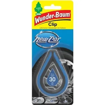 Vůně do auta Vůně / Osvěžovač do auta CLIP New Car Wunder-BAum