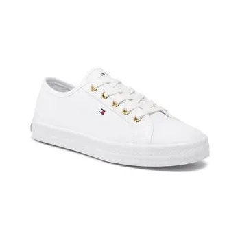 Dámské tenisky Tommy Hilfiger Tenisky Essential Nautical Sneaker FW0FW06512 Bílá 38