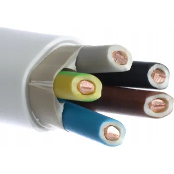 elektrický kabel Kabel YDY 5X10 bubnový, 450/750V