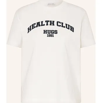 Mrs & Hugs Dámské Tričko, bílá / tmavě modrá, 34