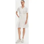 Gant Košilové šaty 4503434 Bílá Regular Fit 40