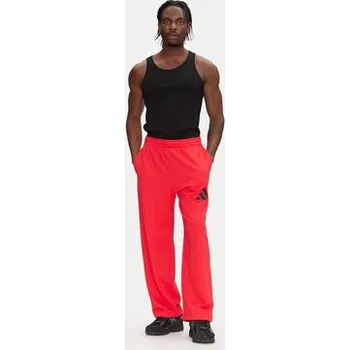 adidas Teplákové kalhoty Essentials JF3601 Červená Loose Fit XL